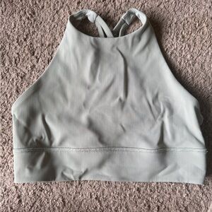 Lululemon ribbed energy sports bra Women's High Neck Sports Bra